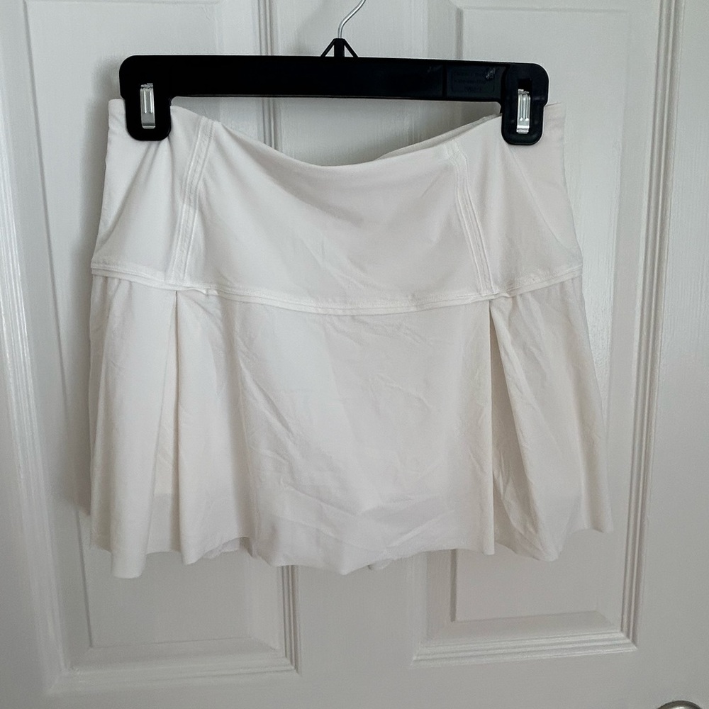 White Lululemon Tennis Skirt